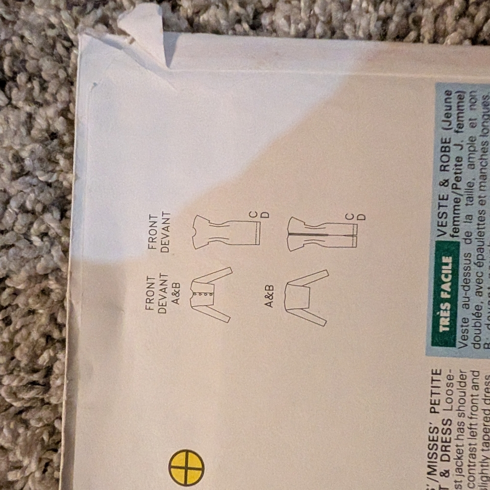 Butterick Pattern - Picture 4 of 4
